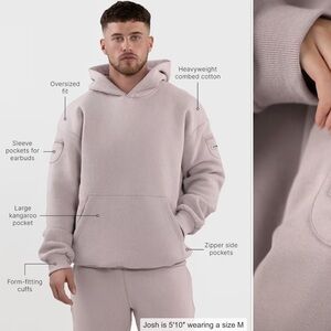 *SOLD **Comfrt Travel Essentials Hoodie in color Bark